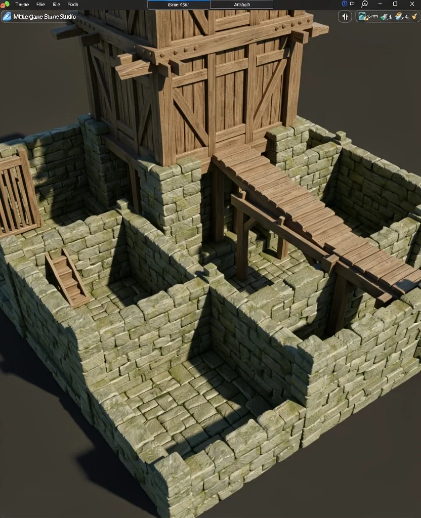 High-fidelity environment render