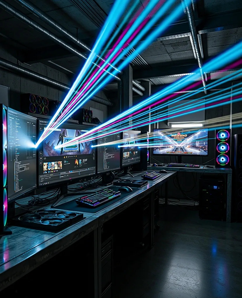 Volumetric lighting study